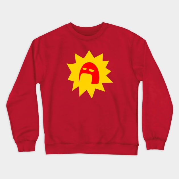 Super Crimson Bolt Crewneck Sweatshirt by geeklyshirts